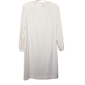 Marty Gutmacher | Women's Vintage Long Sleeve Shirt Dress (Size 18)